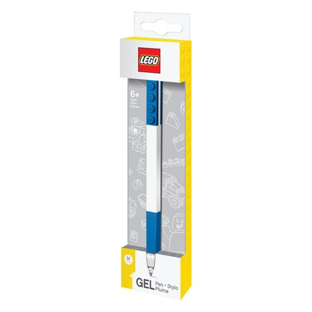 Lego Gel Pen Blue Lego Brick 51476